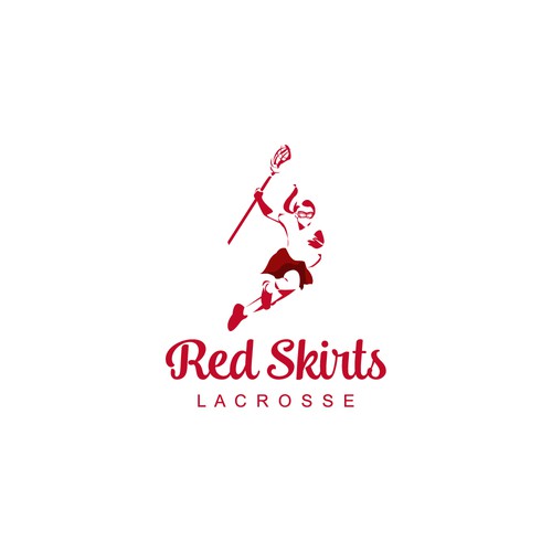 Logo for Red Skirts Lacrosse
