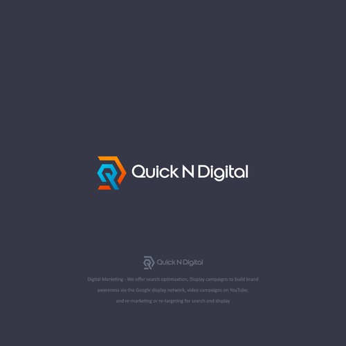 Logo concept for QD