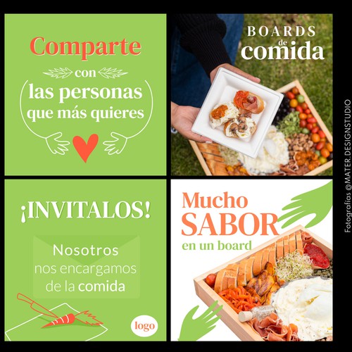 Social Media Food Boards