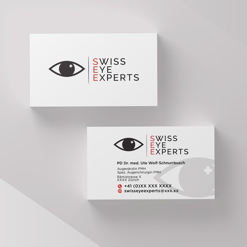 Business Card For Ophthalmologist