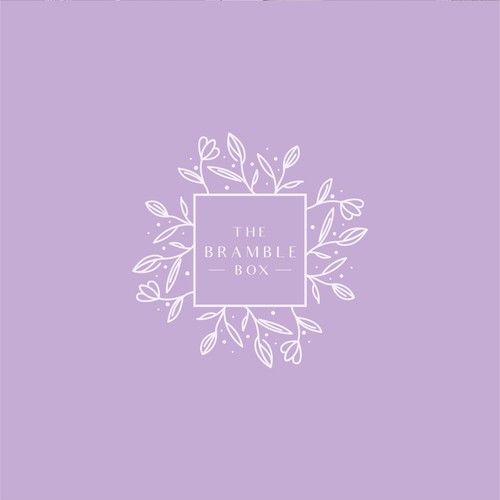 The Bramble box Logo design.