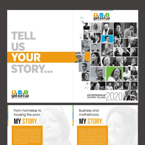 Magazine Layout - Entreprenuer Olympic Village