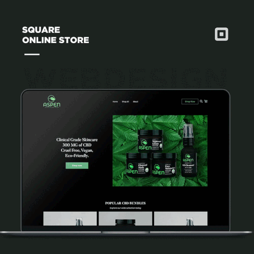 Square website Design