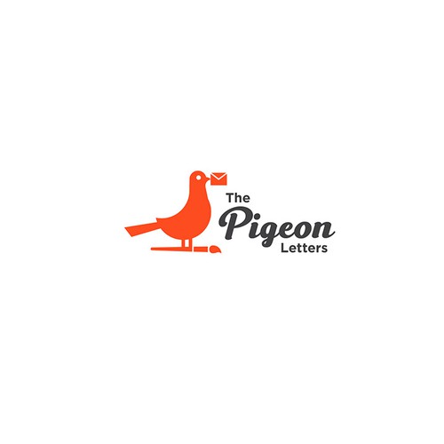 Bold Logo Design for The Pigeon Letter