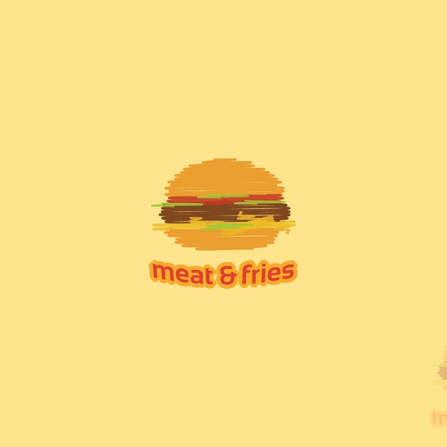 Create a captivating logo for a new gourmet fast food restaurant