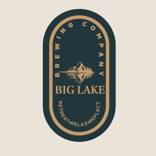 Lake logo concept for Brewing company