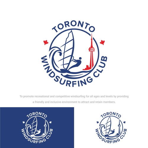 logo for windsurfing club