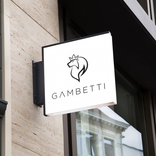 Strong, modern logo for Gambetti