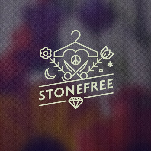 Create a sexy and free spirited logo for Stonefree