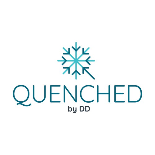 Sophisticated logo for ice cream & cold beverages.