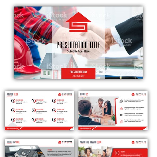 company's powerpoint template