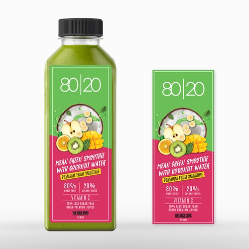 Smoothie Label Design