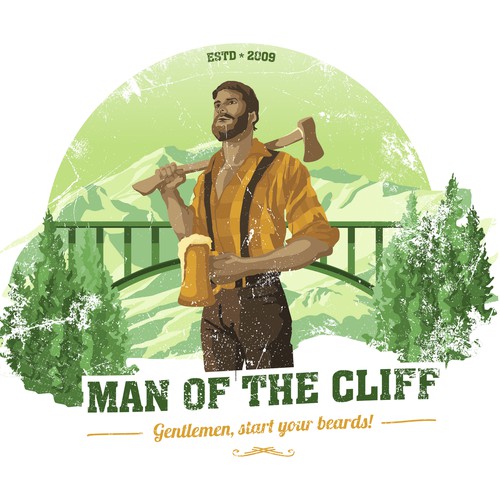 Rugged & Manly shirt for Lumberjack-type Competition