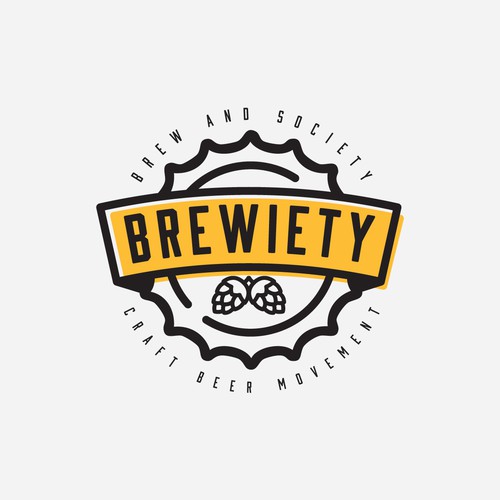 Logo for 'Brewiety' Beer Movement