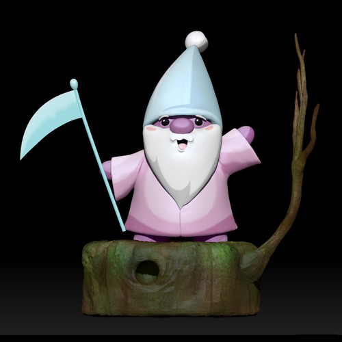 Cute 3D Gnome