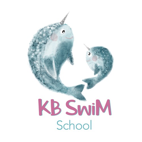 Logo concept for KB Swim School