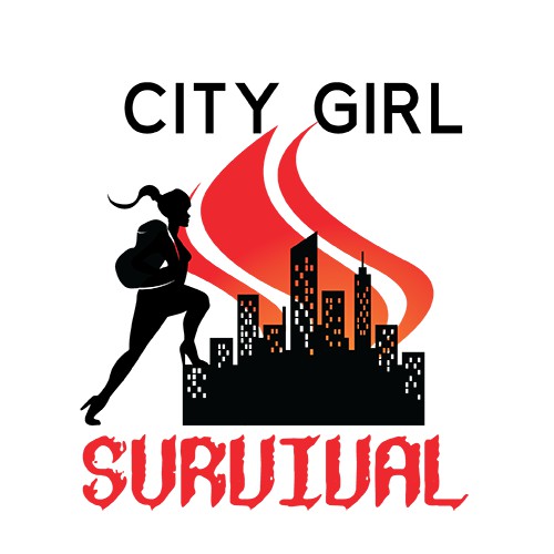 City Girl Survival Logo Design #2