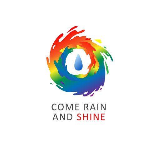 Come rain and shine logo by Klaudia Moravčíková