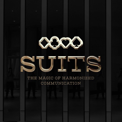 declined logo proposal for SUITS