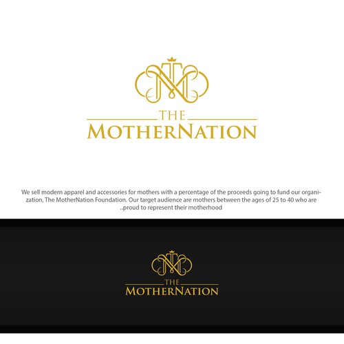shophisticated logo to represent their motherhood