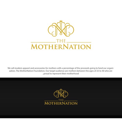 shophisticated logo to represent their motherhood