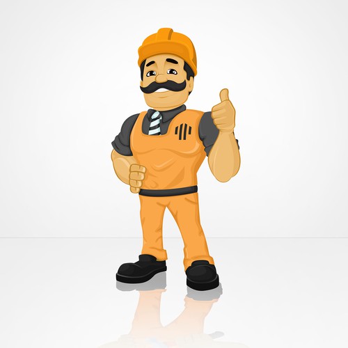 Construction Mascot Design