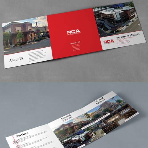 Desing Print & Email marketing material for General Contractor