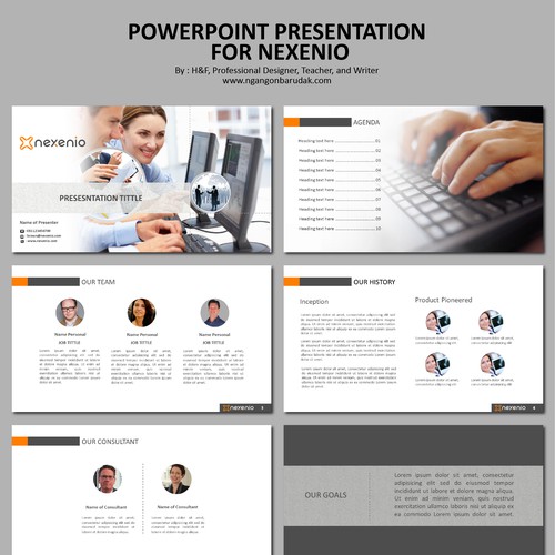 Powerpoint with three star