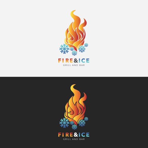Logo concept for grill & bar