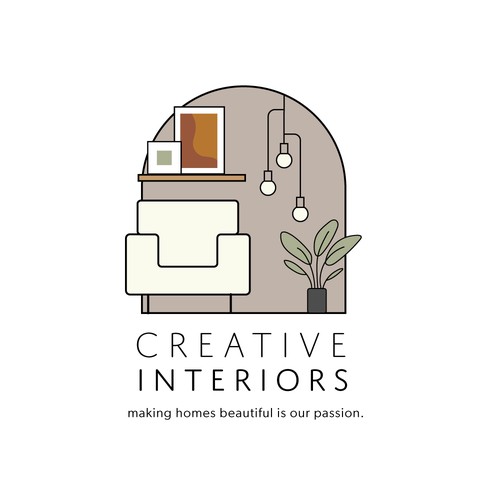 interior design logo