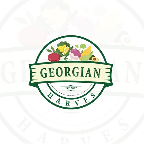 Logo concept for Georgian Harves