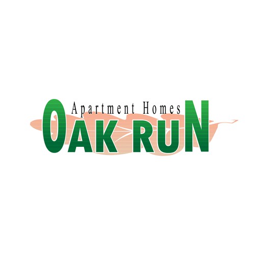 New Logo for Newly Remodeled Luxury apartment community!  Oak Run Apartments