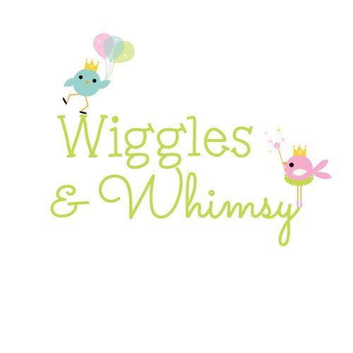 Logo design for Wiggles & Whimsy