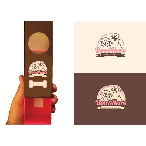 Boo&Neo's Gourmet Barkery Logo