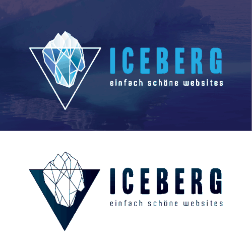 iceberg logo concept