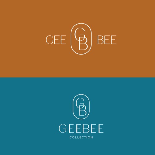 Logo for the GeeBee brand currently producing swimwear for women.