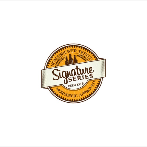 Help Signature Series Beer Kits with a new logo