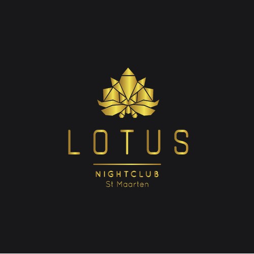 Elegant logo design for a nightclub