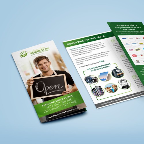 Foodservice Rewards brochure