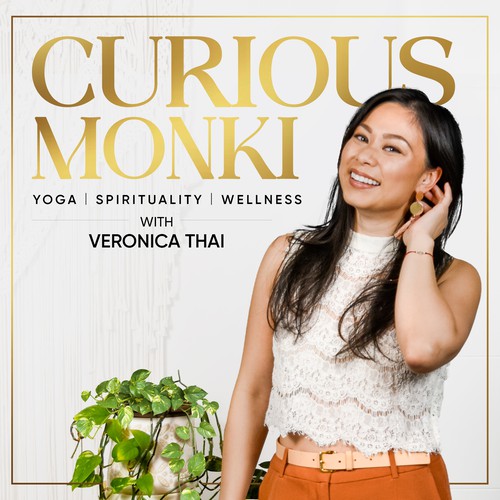 Modern podcast cover for Wellness, Yoga and Spirituality