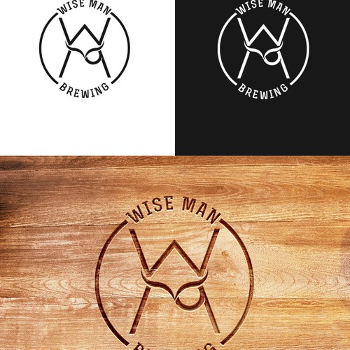 Create original Logo for Wise Man Brewing.