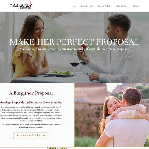 Planning marriage proposals agency.
