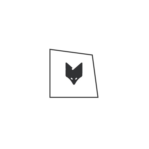 Clean logo for a digital signage service.