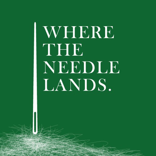 Logo for the podcast "Where the needle lands".