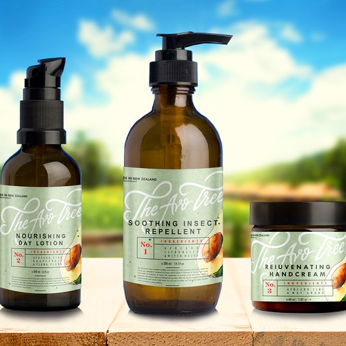Labels The Ave Tree natural cosmetics