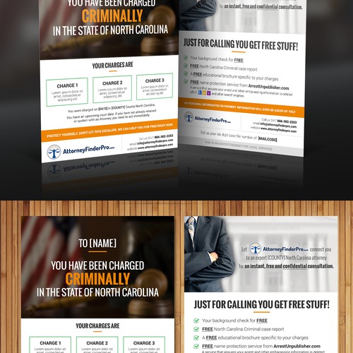 Attorney Finder Pro Flyer Design