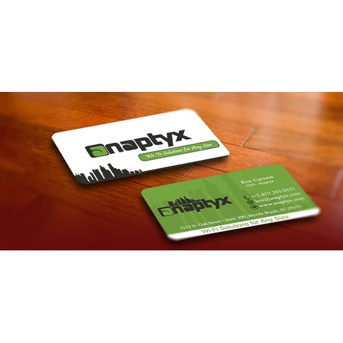 Business Card for Modern Wireless ISP