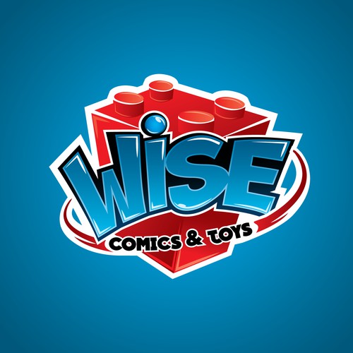 Logo Concept for a Comic and toy Store