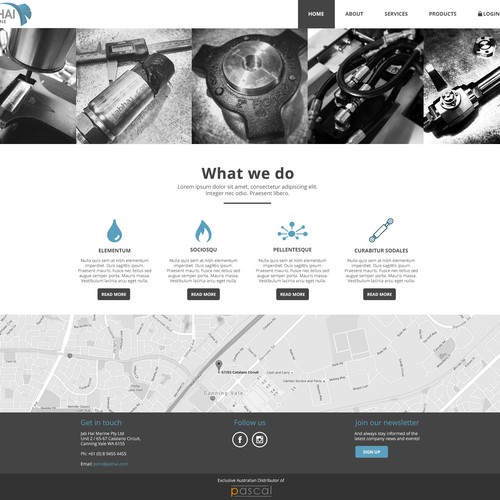 Web design for JABHAI