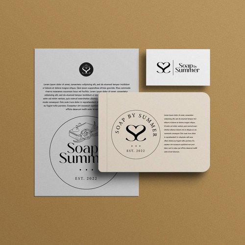 Soap by Summer mini branding